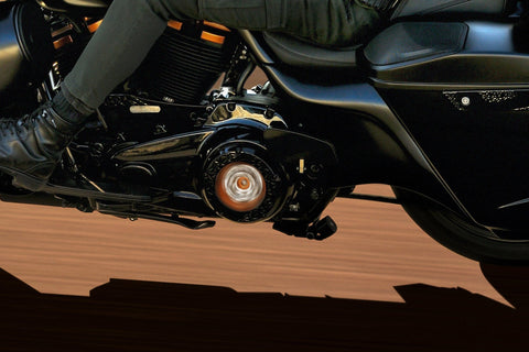 "Diamond Series" Kupplungsdeckel für Harley Davidson Touring ab 2017 transparent