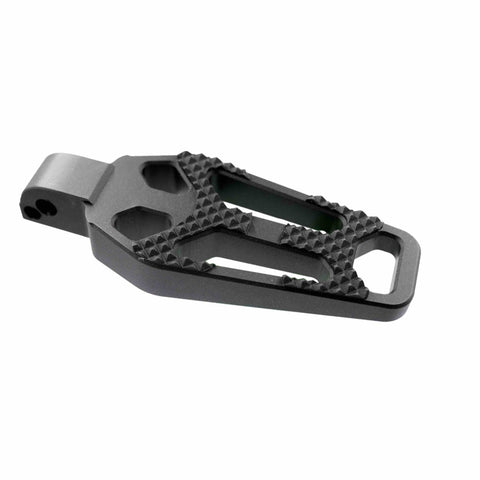 Crook Series Sozius-Fußrasten für Harley Davidson M8 Softail Modelle
