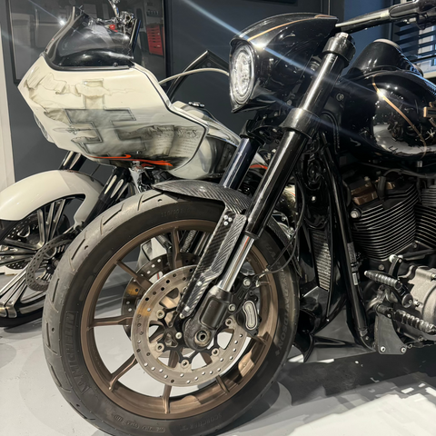 Carbon-Kotflügel vorne für Harley Davidson FXLRS 2020-2025