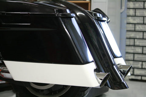Satteltaschenverlängerungen für Harley Davidson Touring Modelle 1993-2013