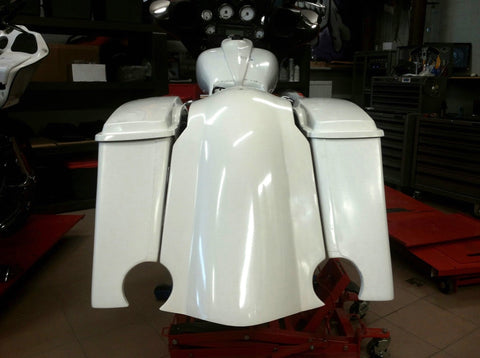 Gestreckter Celtic-Fender für Touring 2009–2013