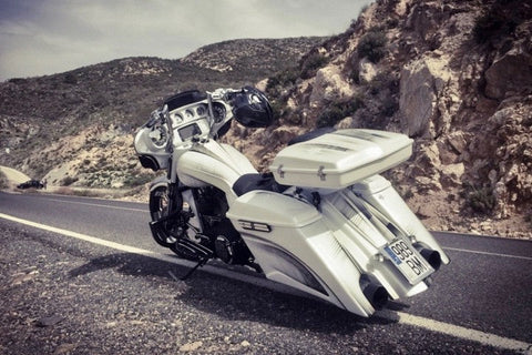 T&S Chopped Tour Pack für Harley Davidson Touring Modelle ab 1993