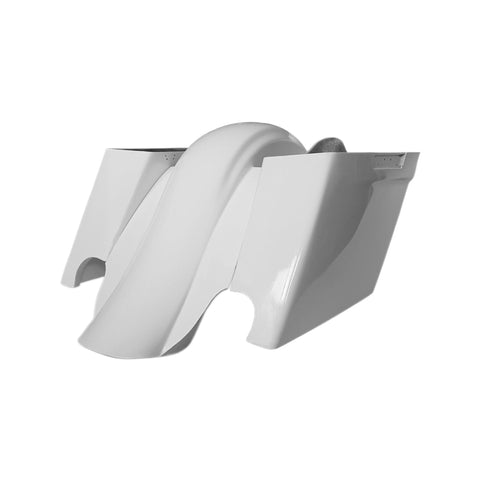 Bolt-on gestreckter Fender und Satteltaschen für Harley Davidson Touring 2014-2023