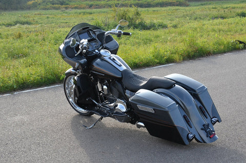 T&S Schraubbarer gestreckter Kotflügel und Satteltaschen für Harley Davidson Touring 2009-2013 Modelle