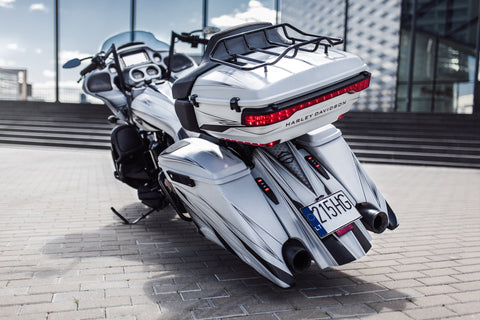 Magnus Stretched Heckfender für Harley Davidson Touring Modelle 2009-2013