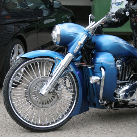 Nacelle-Scheinwerfer für Harley Road King Modelle ab 2014