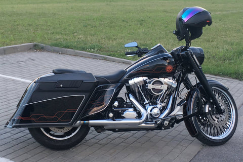 Rocca Seitenverkleidungs- und Tankverkleidungssatz für Harley Davidson Touring Modelle ab 2014