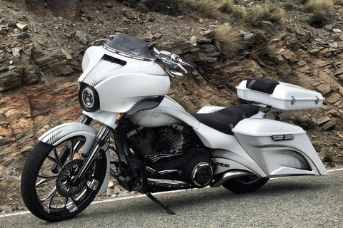 T&S Außenseitenverkleidung für Harley Davidson Touring Modelle ab 2014