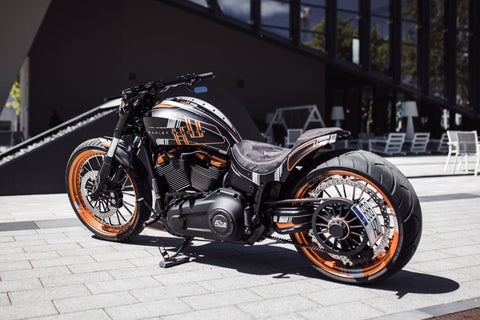 Sitzbank „Sinner“ für Harley Davidson Softail M8 Modelle