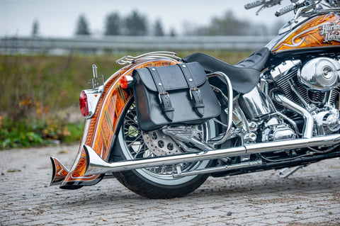 Chicano-Style-Hinterradverlängerung für Harley Davidson Softail von 2000 bis 2017