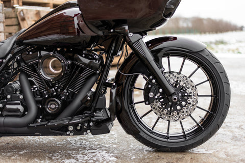 "Wrapper" Frontfender für 18x5,5" Fat Wheels mit Standard-Gabel für Touring 2014-2023