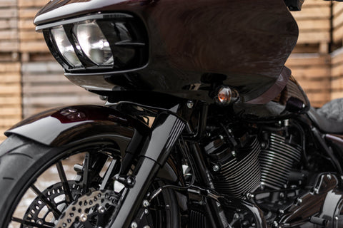 2014-2023 Touring Obere Gabelabdeckungen für BullDog Series Schutzbleche und Fat Front Wheels