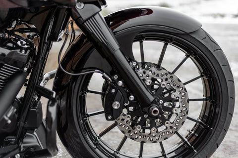 2014-2023 Touring Obere Gabelabdeckungen für BullDog Series Schutzbleche und Fat Front Wheels