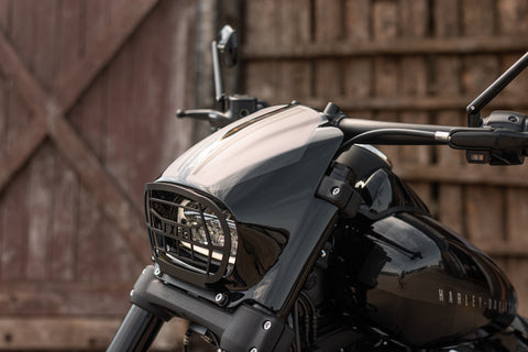 „Aggressor“ Serie Softail Fat Bob FXFB FXFBS Scheinwerferverkleidung 2018-2025 Grill