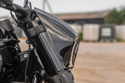 „Aggressor“ Serie Softail Fat Bob FXFB FXFBS Scheinwerferverkleidung 2018-2025 Grill