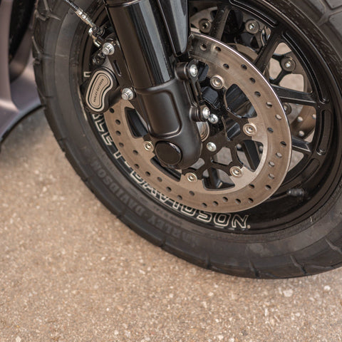 2018-2025 Softail M8 Vorderachs-Abdeckkappen-Set für Upside-Down / Inverted Gabelbaugruppen