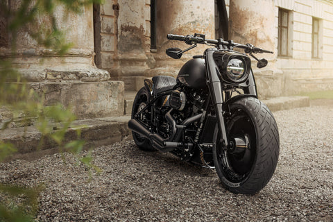 "Bobbstr" Series Softail-Kühlerabdeckung 2018-2024