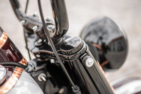 2018-2025 Softail Heritage Deluxe Slim FLHC/S FLDE FLSL Gabelendkappen