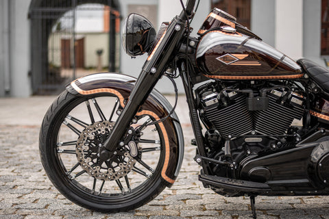 21 Zoll Vorderrad-Wrap-Fender 2018–2025 M8 Softail „Competition Series“
