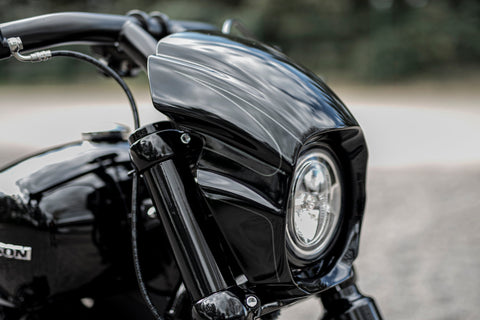 "Aggressor" Serie Softail Street Bob FXBB/S und Low Rider FXLR Scheinwerferverkleidung 2018-2024