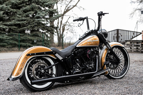 Softail Slim 4" gestreckter Heckfender 2012-2017
