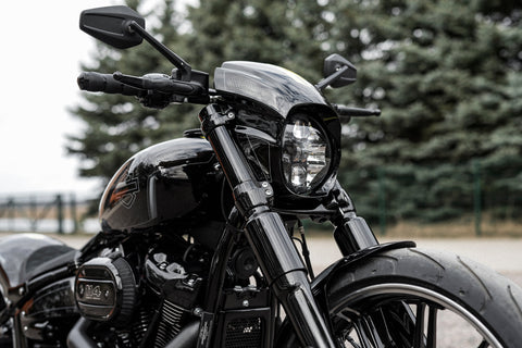 "Aggressor" Serie Softail M8 Breakout FXBR FXBRS Scheinwerferverkleidung 2018-2024