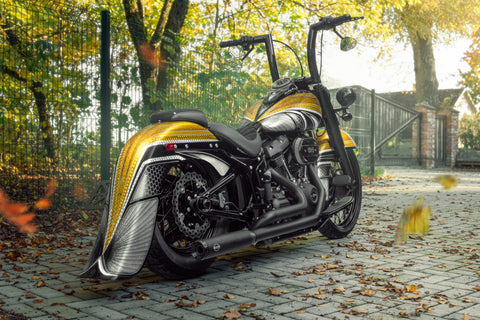 7.5" gestreckter Softail M8 Heckfender 2018-2025