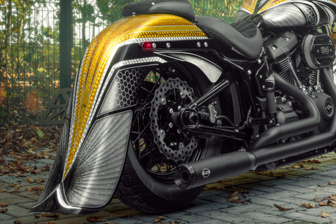 7.5" gestreckter Softail M8 Heckfender 2018-2025