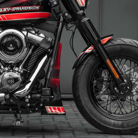 2025-2026 „Avenger“ Serie Softail M8 Kühlerabdeckung