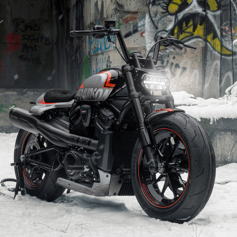 Sportster S und Nightster „Mini Ape“ 1 1/4 Zoll Lenker