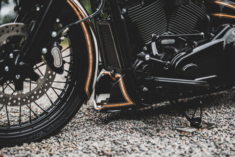 "Bobbstr" Series Softail-Kühlerabdeckung 2018-2024