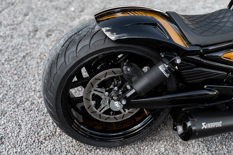 280-300 Reifen V-Rod Custom Heckfender 2007-2017 „Kurzes Oval“